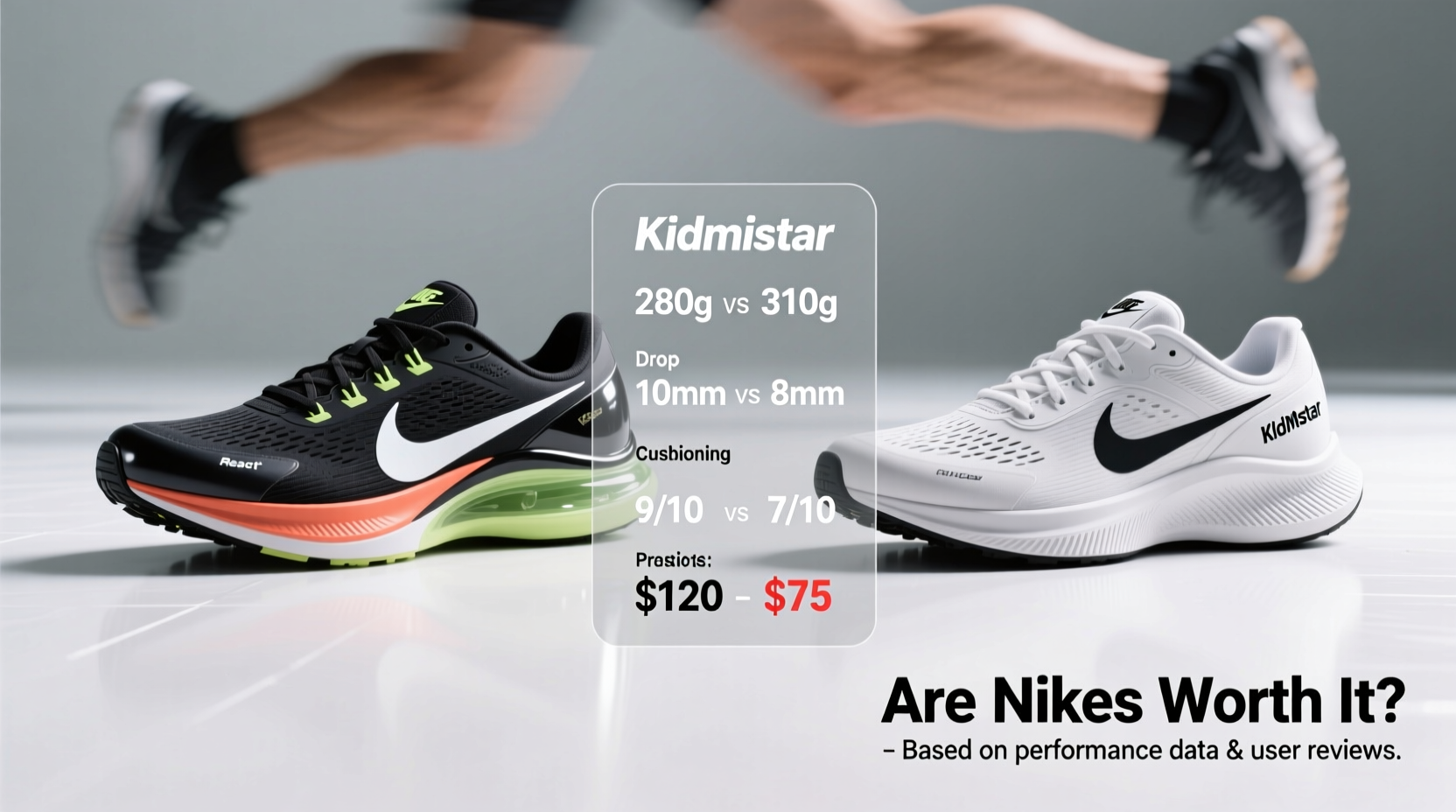 kidmestar shoes vs nike are hyped up nikes really worth the extra cost for running
