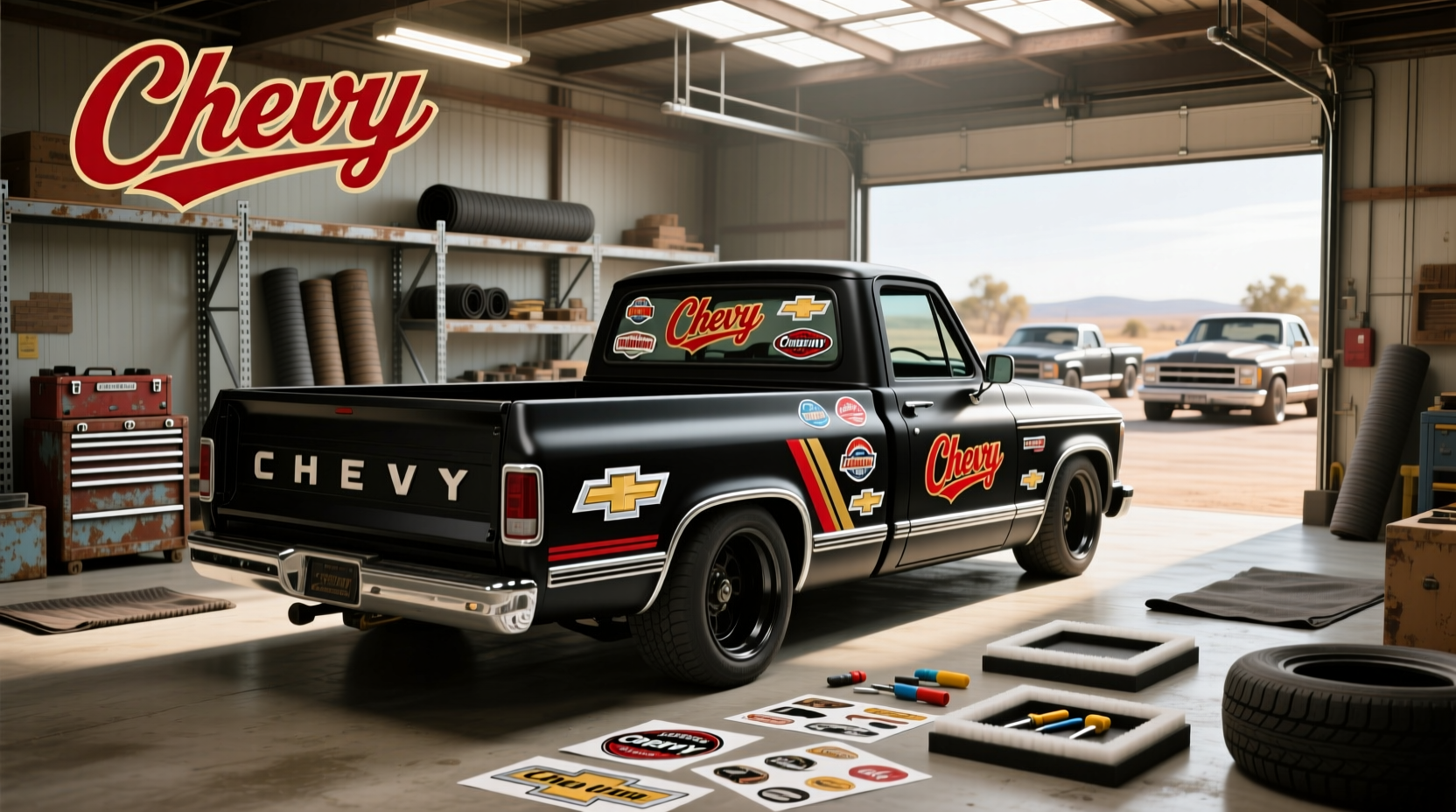 How to Choose Chevy Decals and Stickers for Trucks