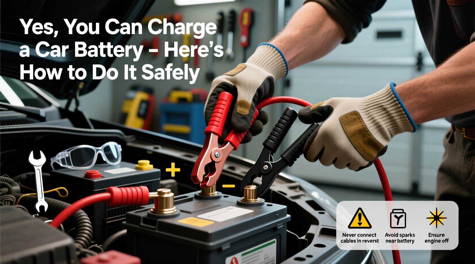 can you charge car battery