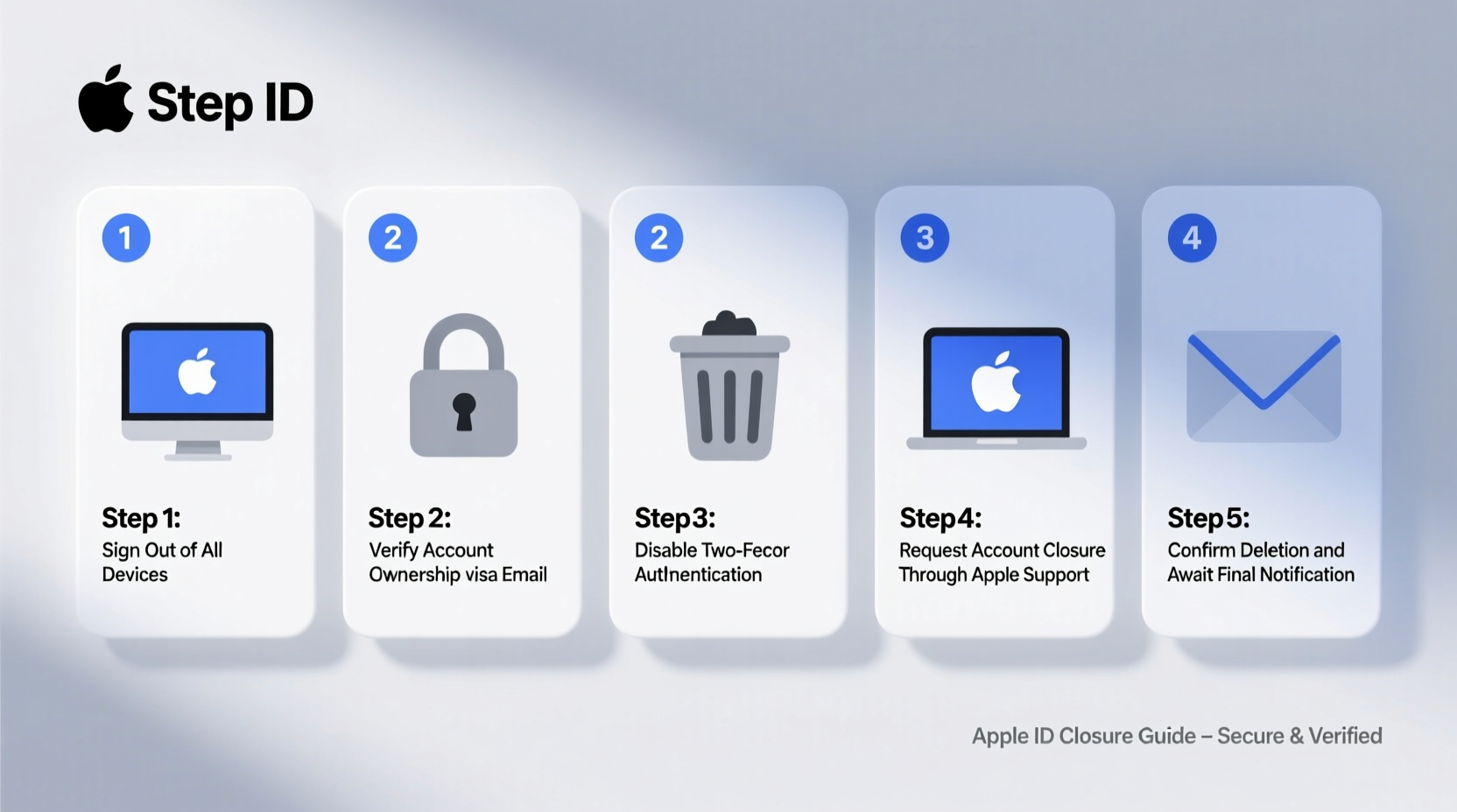 step by step guide to permanently closing your apple id safely and securely
