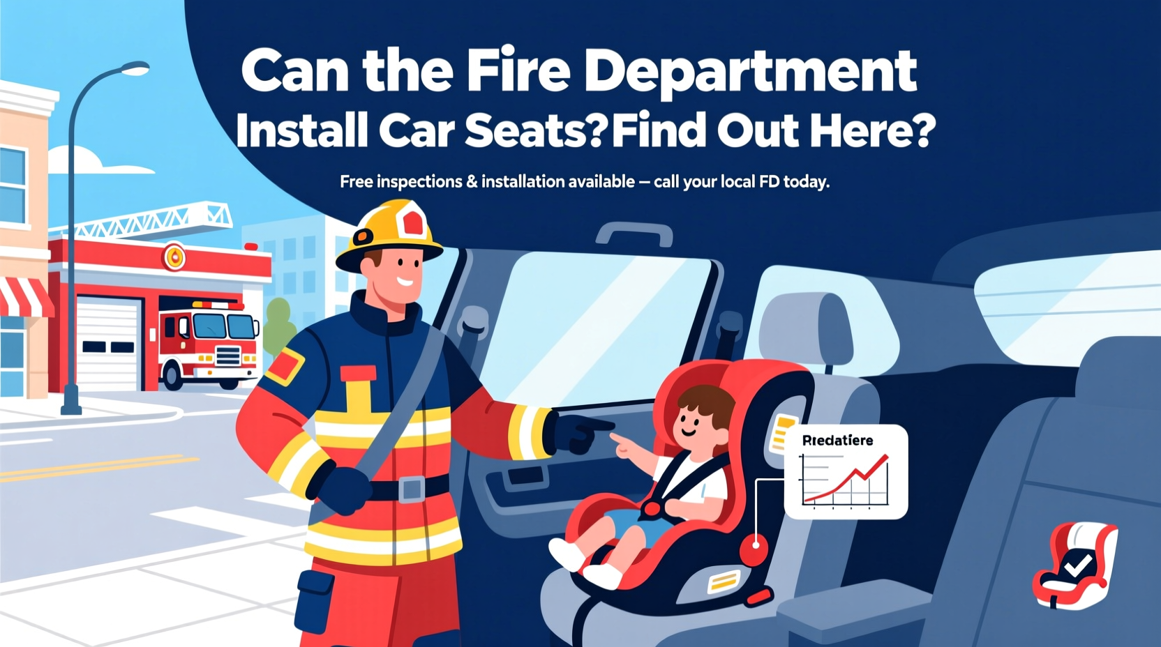 can the fire department install car seats