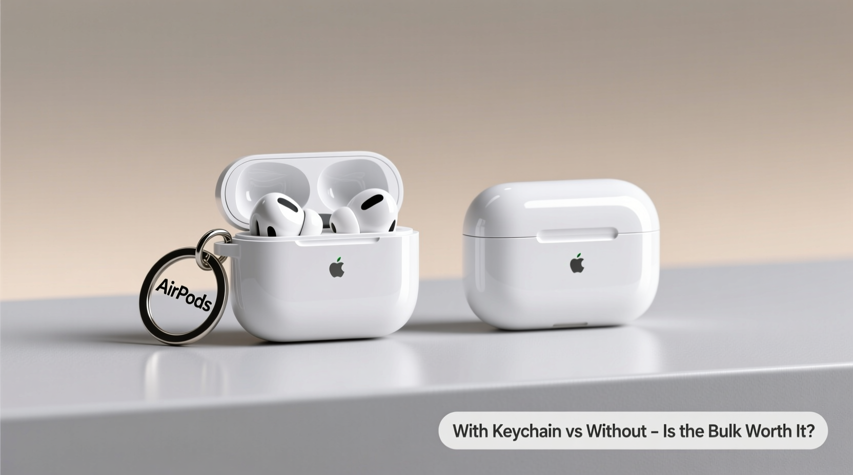 airpods 3 case with keychain vs without is it worth the extra bulk