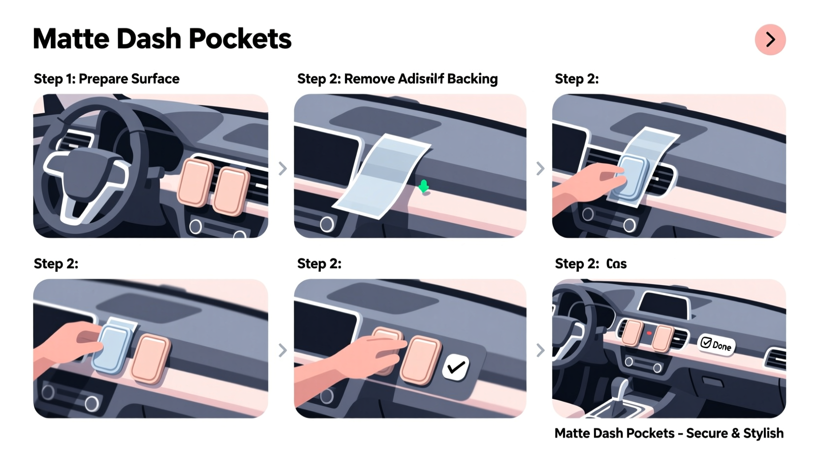 Step Dash How to Install Matte Dash Pockets: Step-by-Step Guide