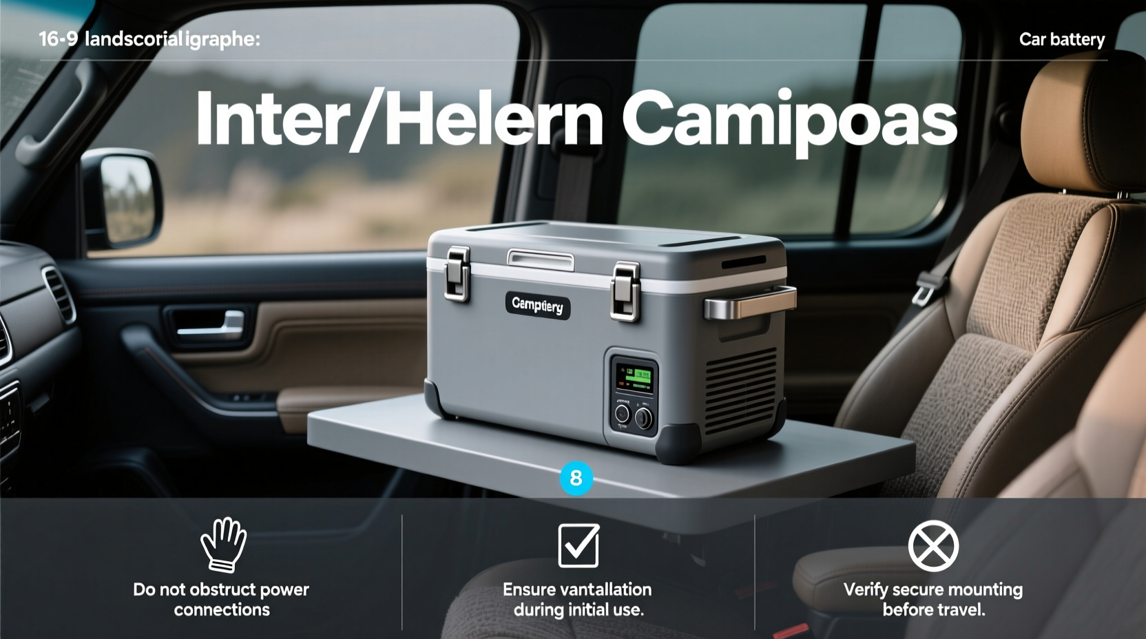 Camping Fridge Car Battery Buying Guide: How to Choose