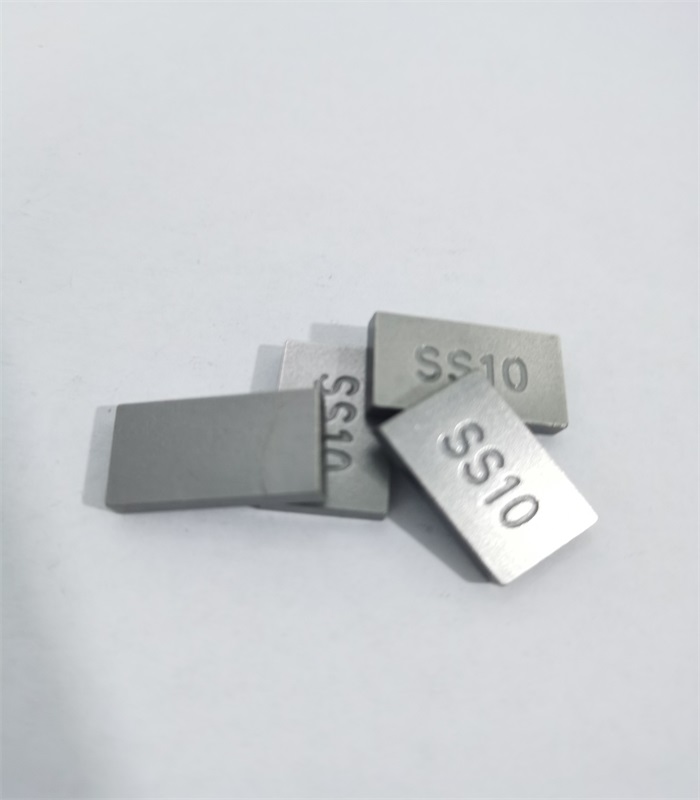 K20 Tungsten Carbide Brazed Tips SS10 For Cutting Stone