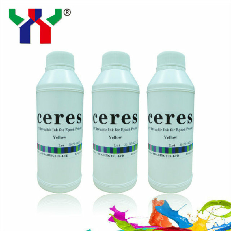 Ceres Solvent Based UV Invisible Ink for Printer - 100ml