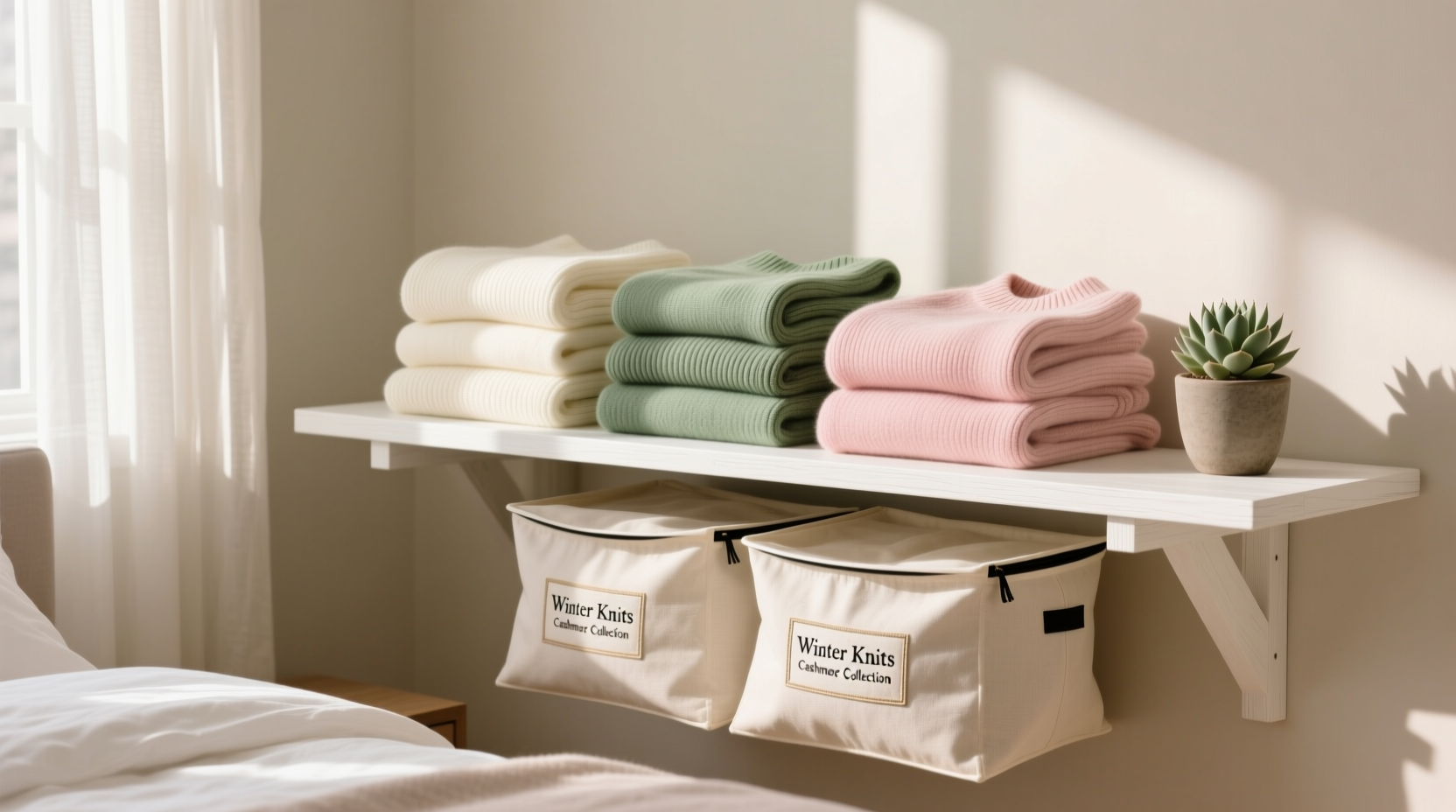 how to store sweaters