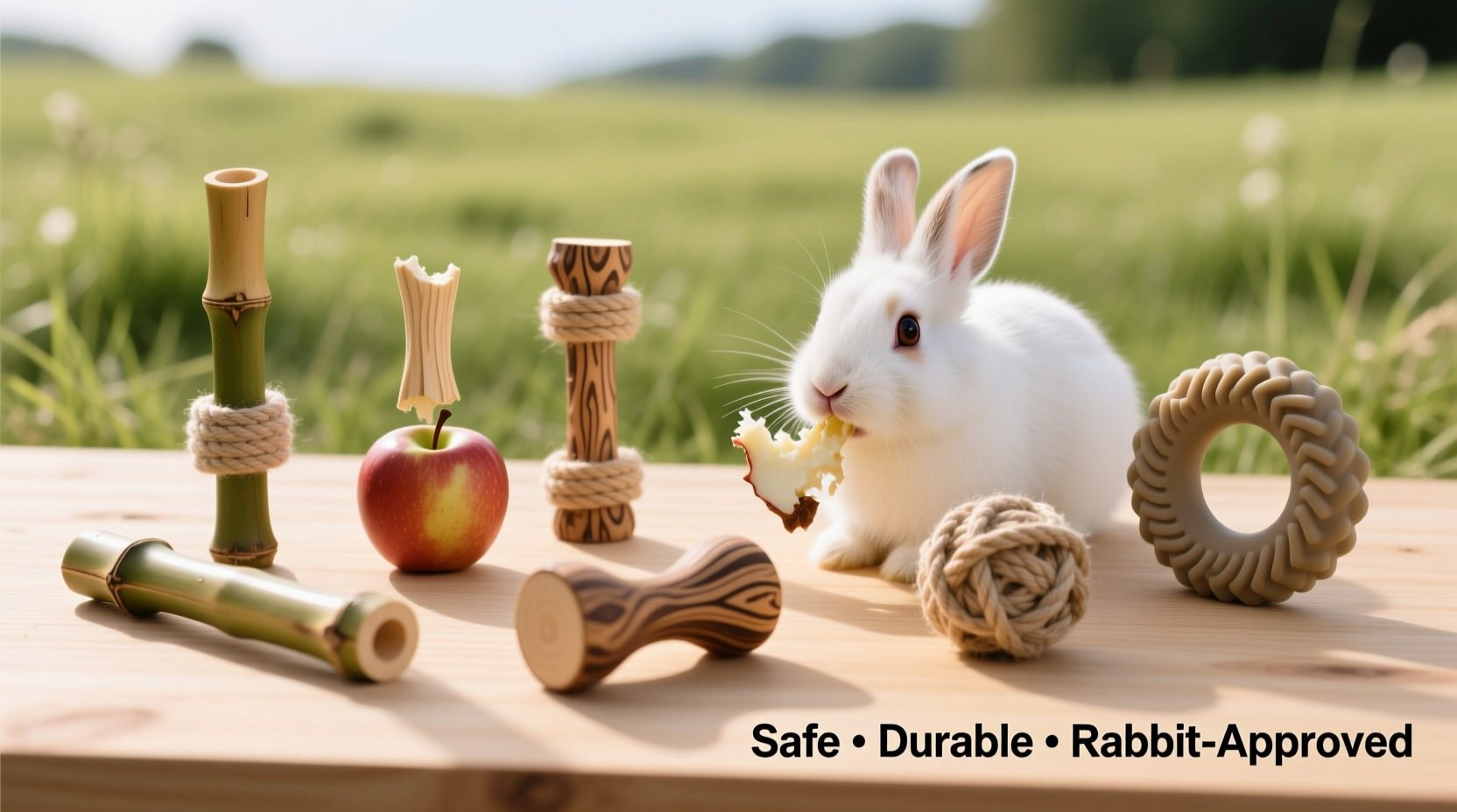 durable and safe best chew toys for rabbits to keep them happy