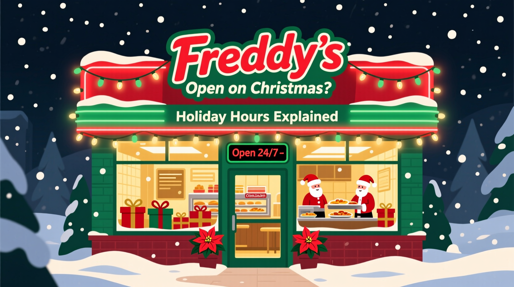 is freddys open on christmas