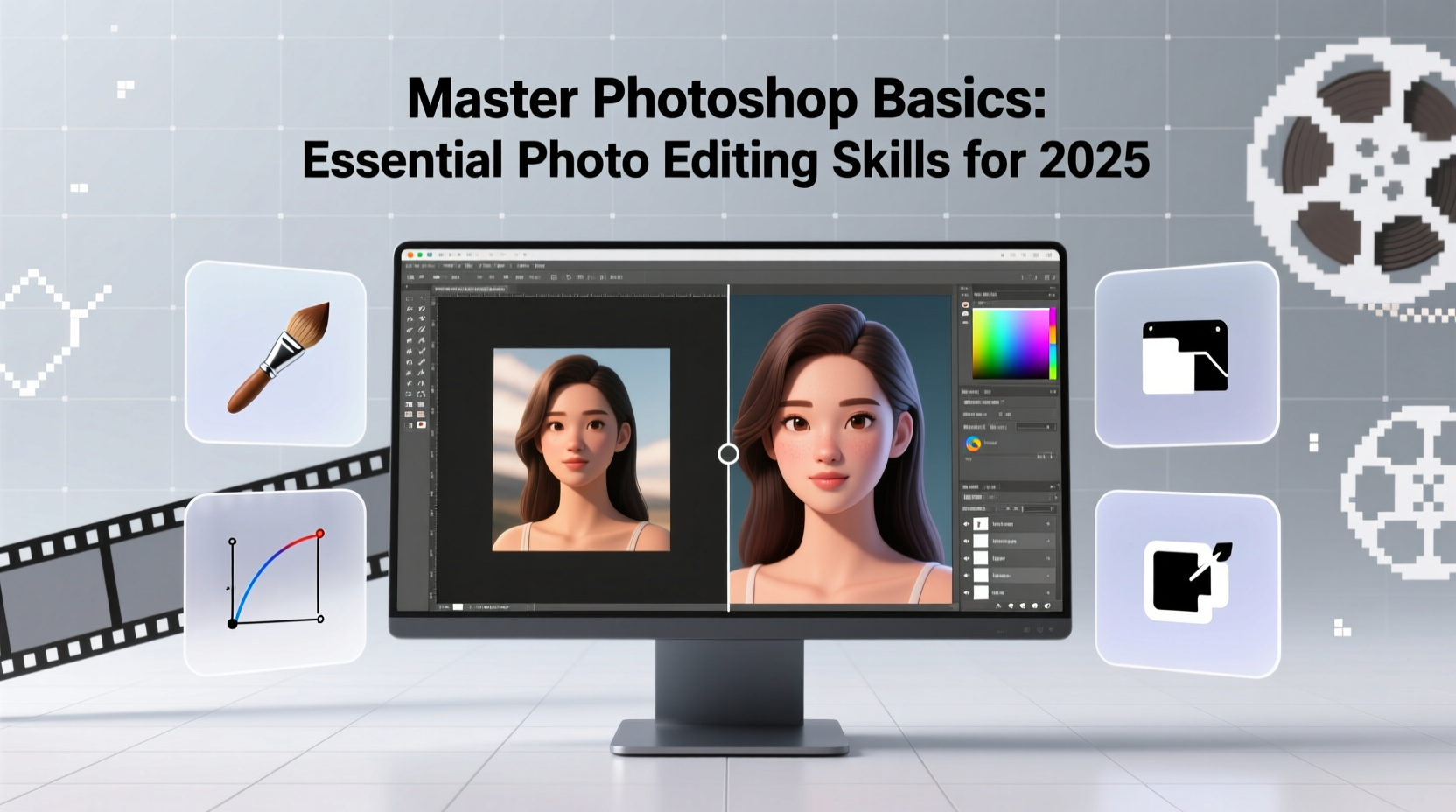 Master Photoshop Basics: Essential Photo Editing Skills for 2025