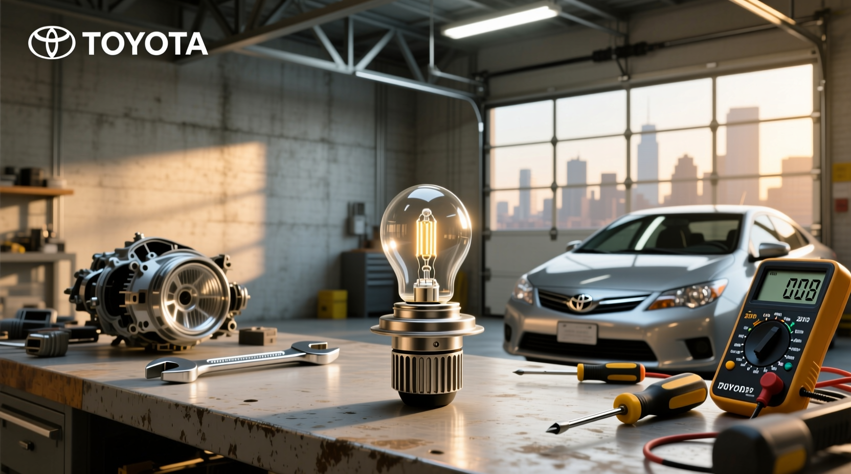 2010 corolla headlight bulb guide