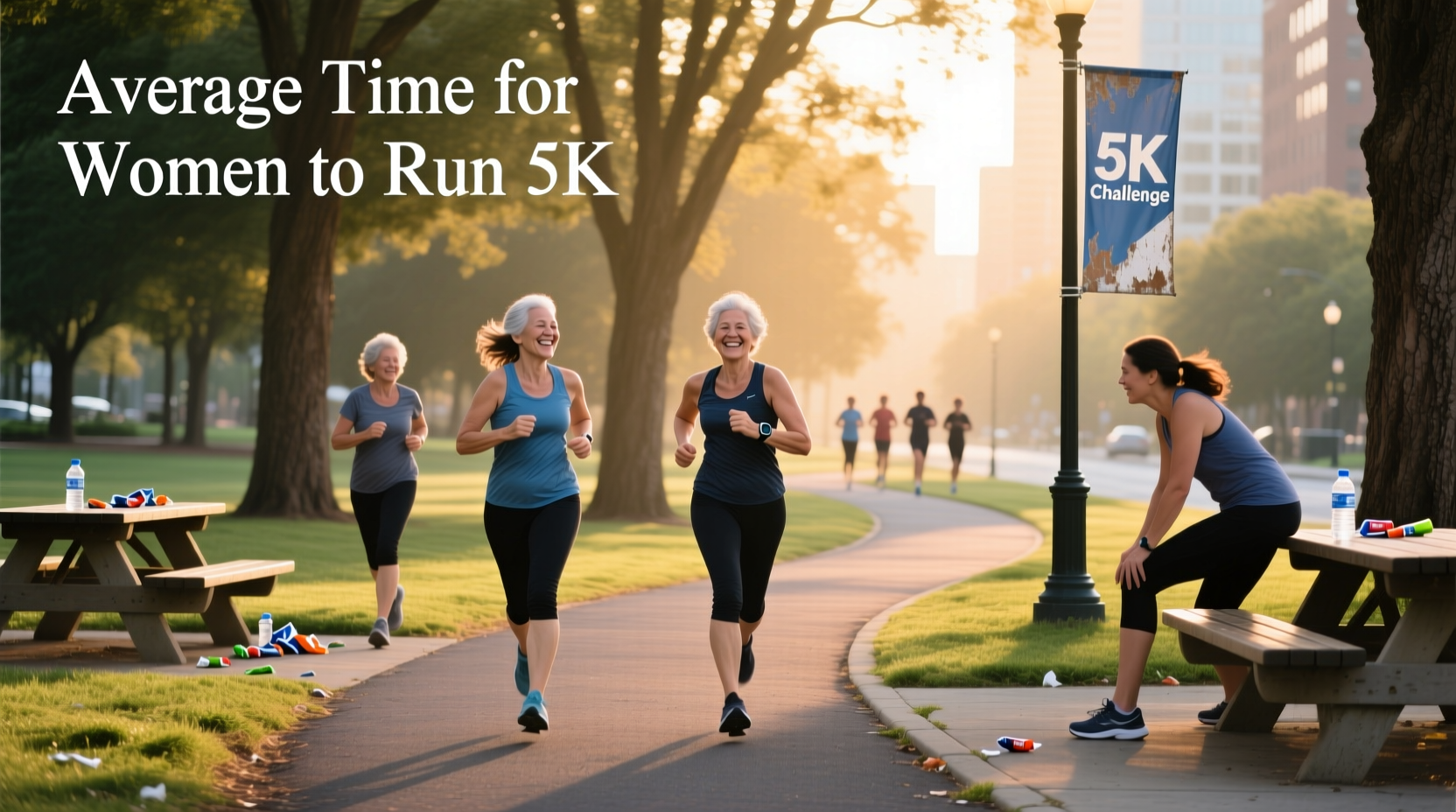 average 5k time for women what's realistic