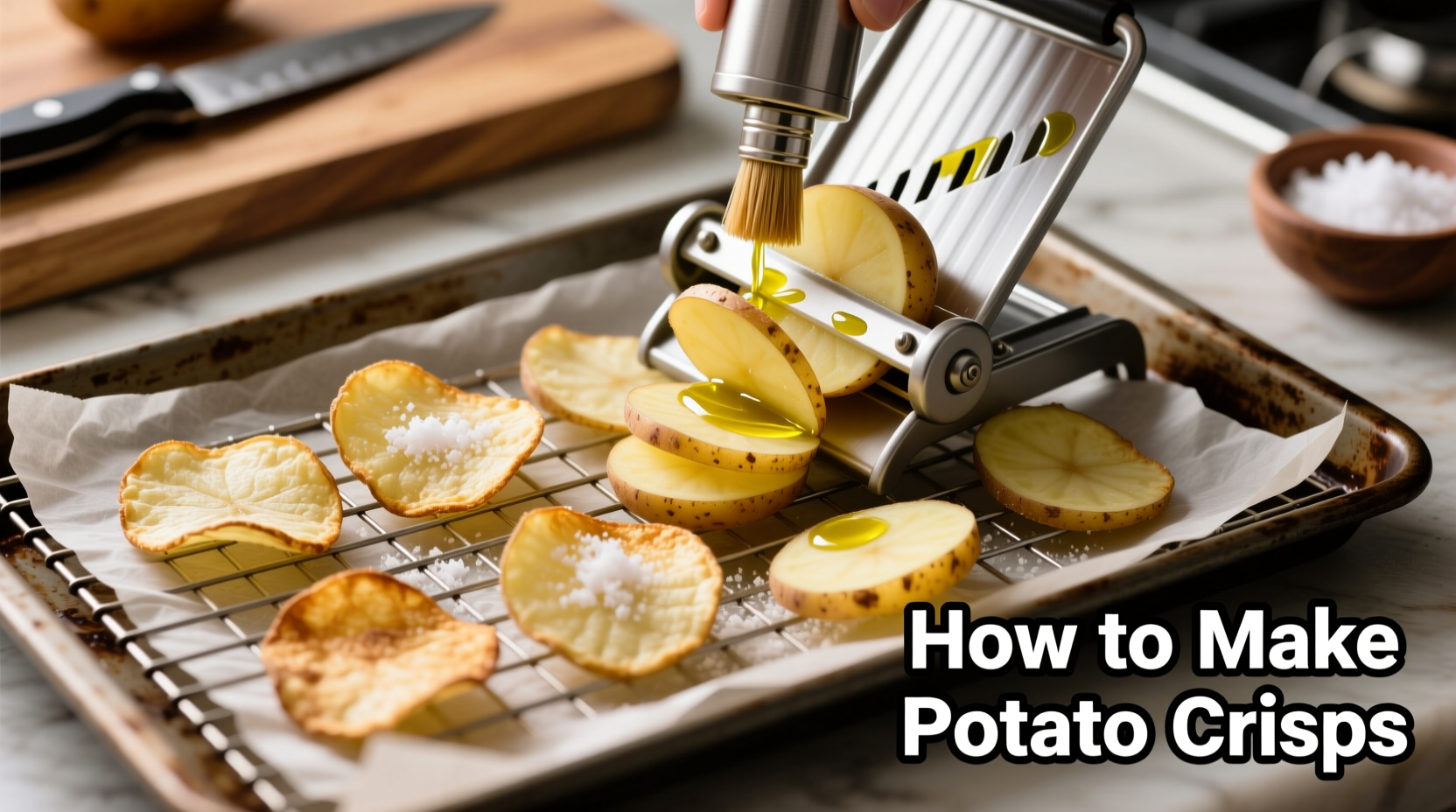 how to make potato crisps