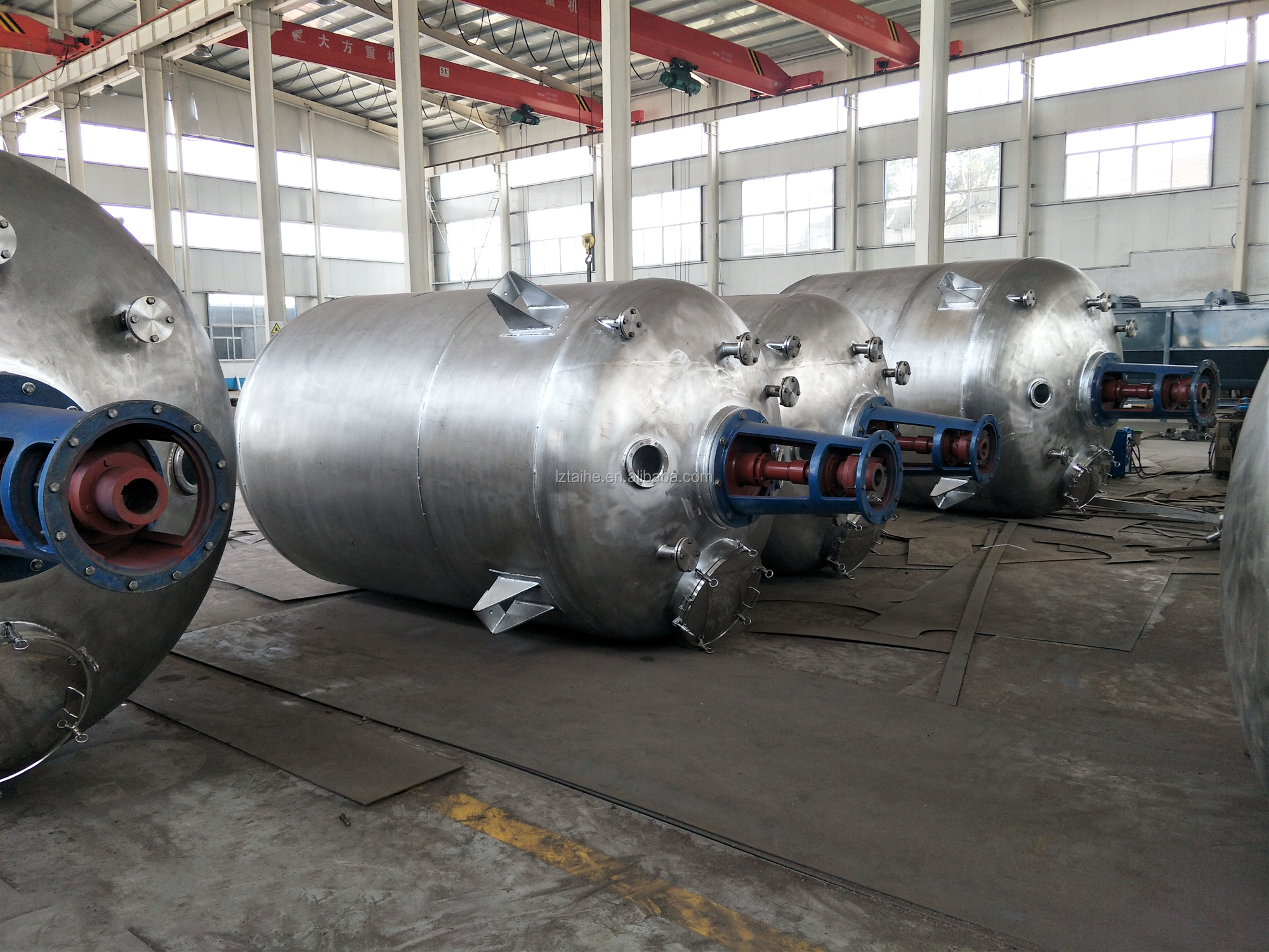 连续搅拌罐反应器 cstr 1000l 水动力空化制皂流量反应器 - buy