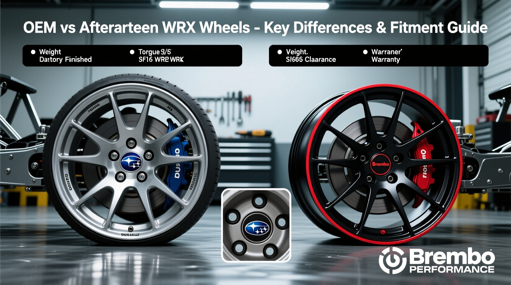 aftermarket vs oem wrx wheel