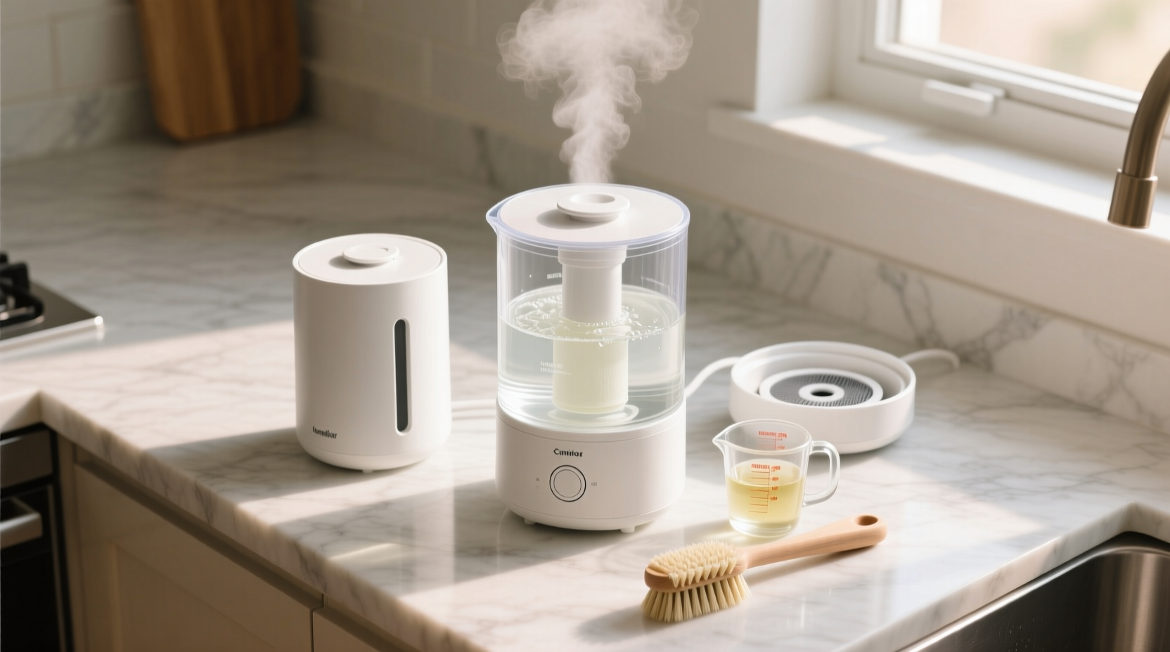 how to clean a humidifier with vinegar