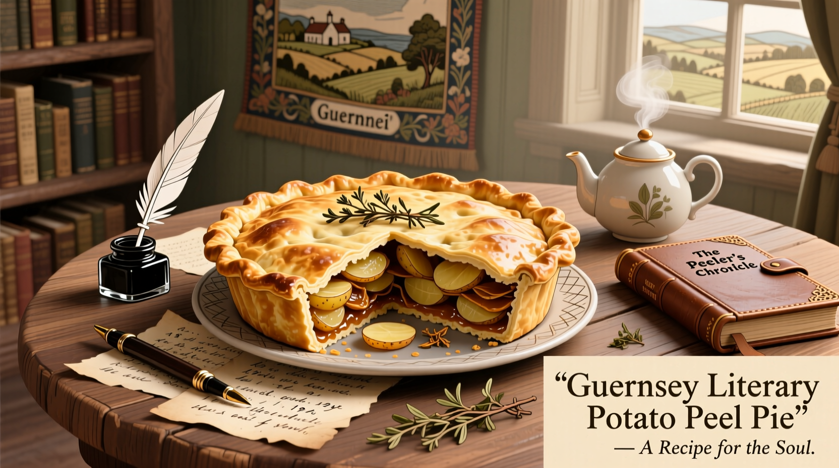 Guernsey Literary Potato Peel Pie: History & Recipe