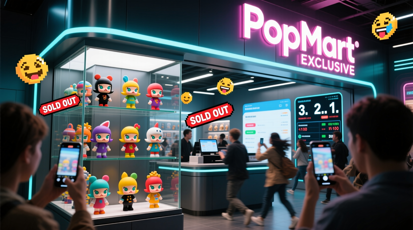 how does popmart sell out so fast