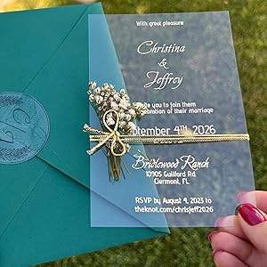 clear address labels for wedding invitations