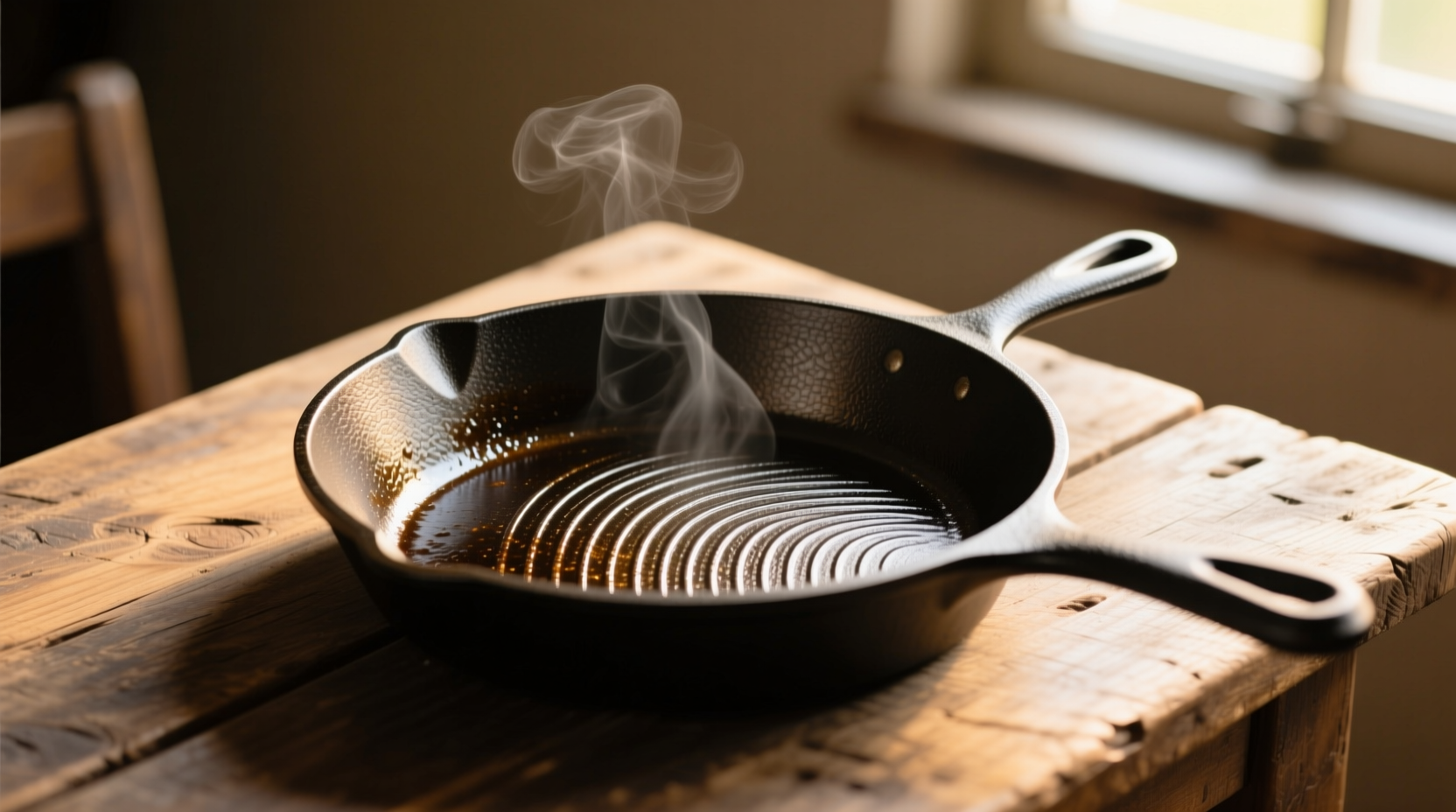 how clean cast iron skillet