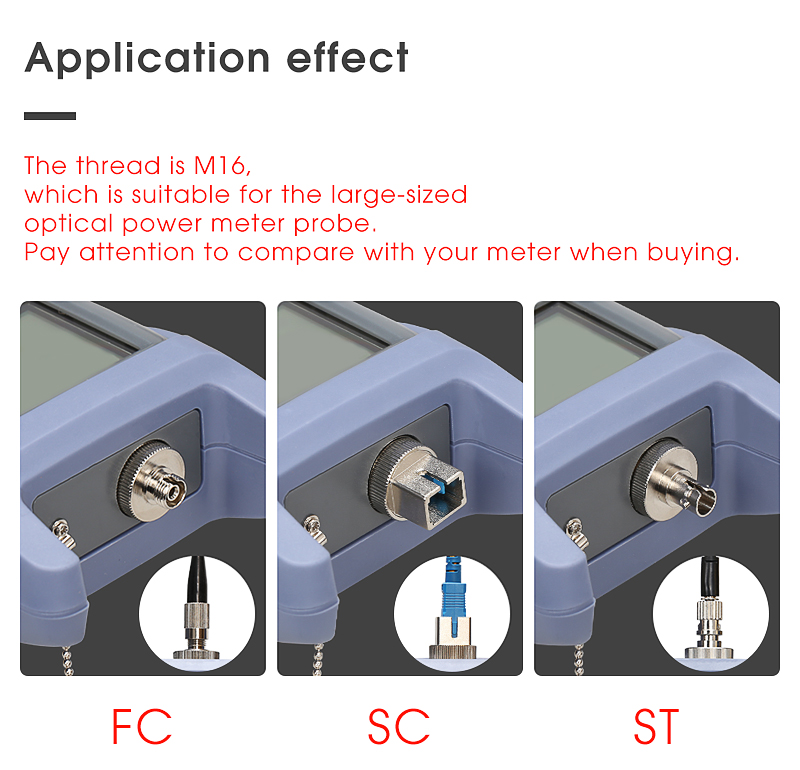 AUA optical power meter FC conversion head fc conversion adapter optical power adapter optical power meter accessories