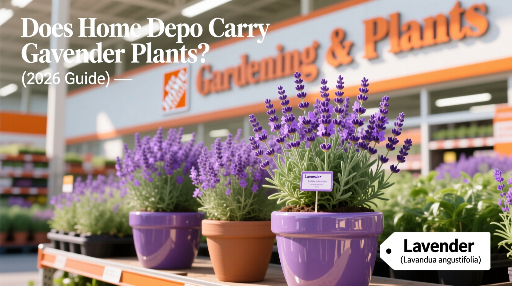 Does Home Depot Carry Lavender Plants? (2026 Guide)