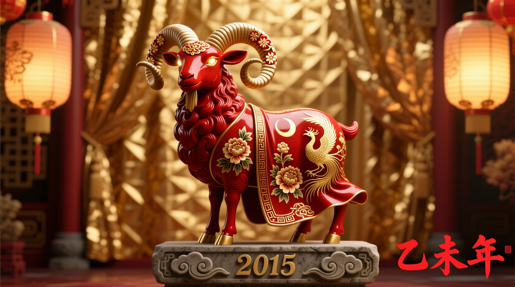 what animal is associated with chinese new year 2015