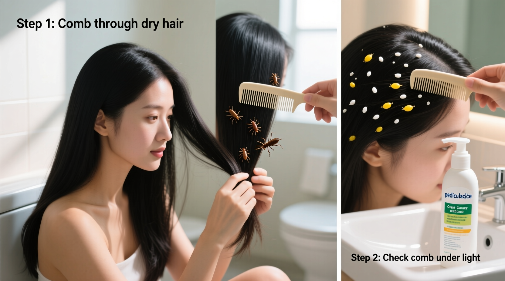 how to check for head lice a simple step by step guide to detect and treat infestations