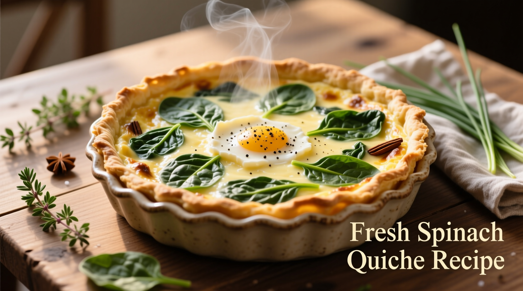 Perfect Fresh Spinach Quiche Recipe: Foolproof Guide & Tips