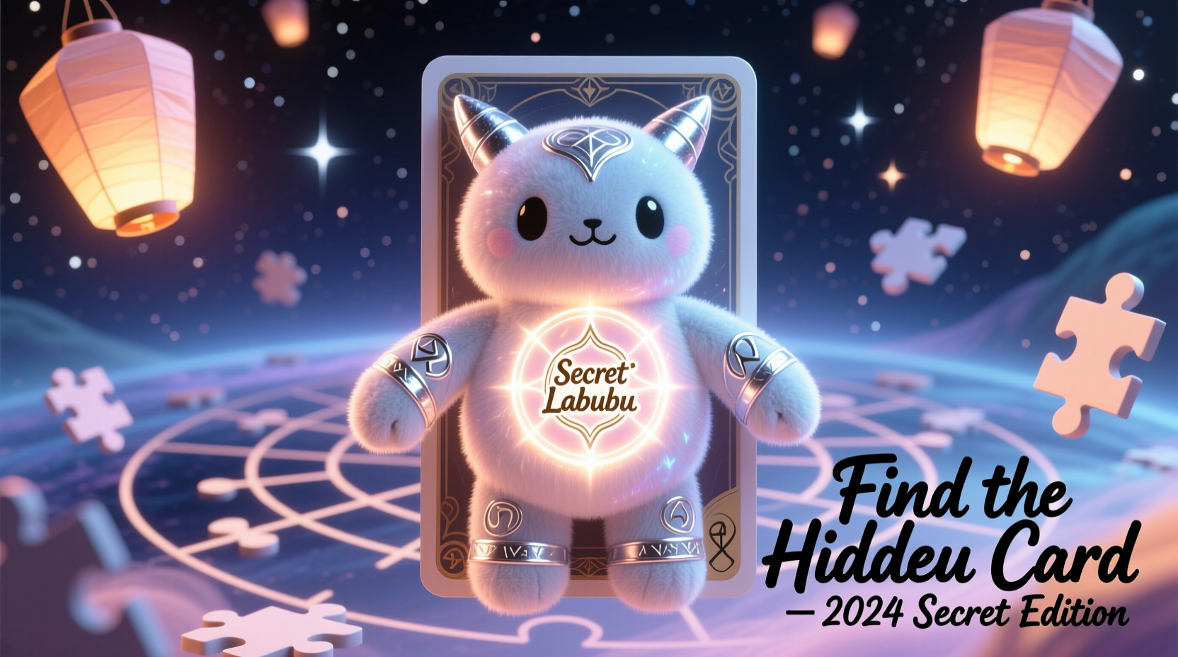 how to see secret labubu secret card