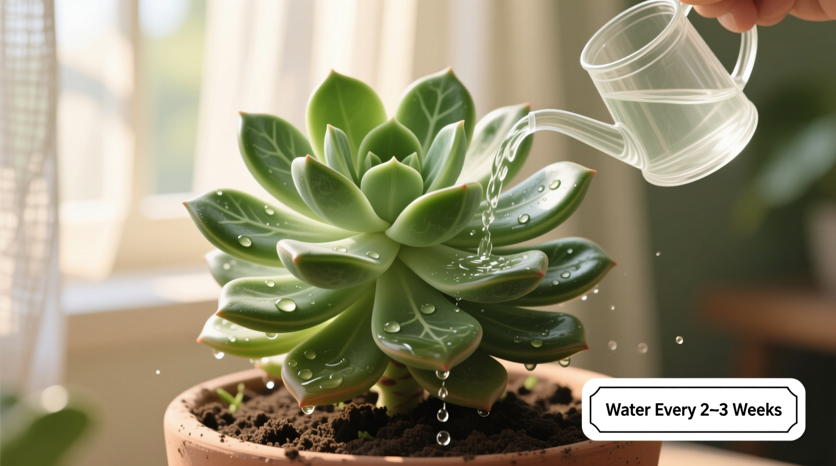 how much water should a jade plant get