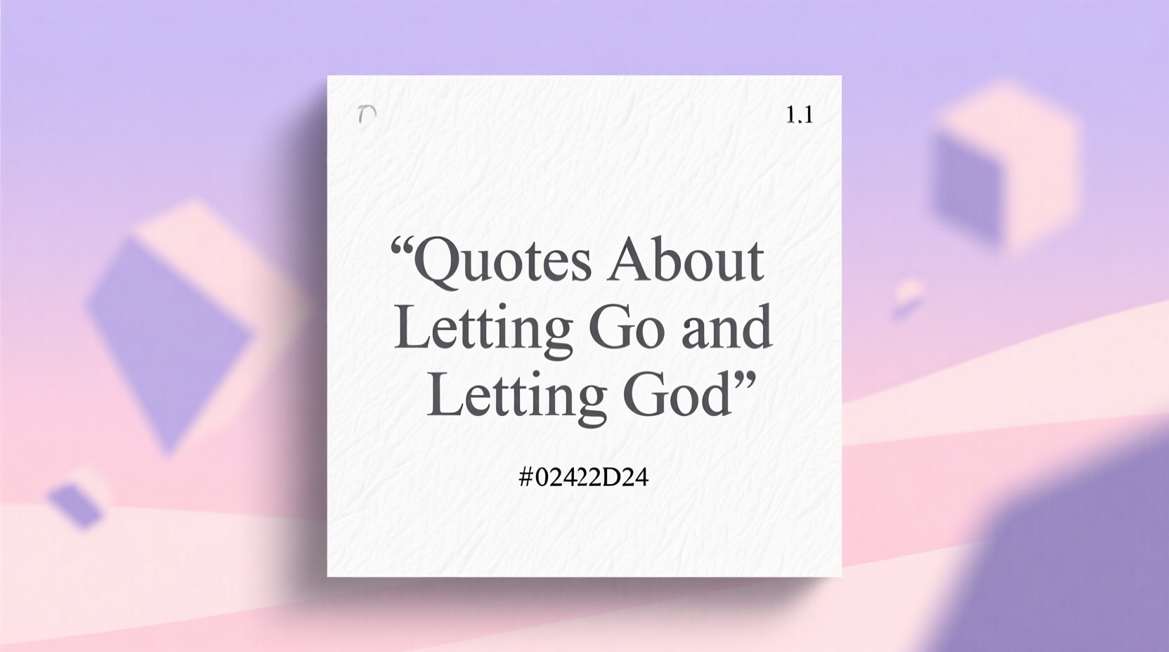 Let Go of Good for God's Best – (in)courage, image size:1664x928
