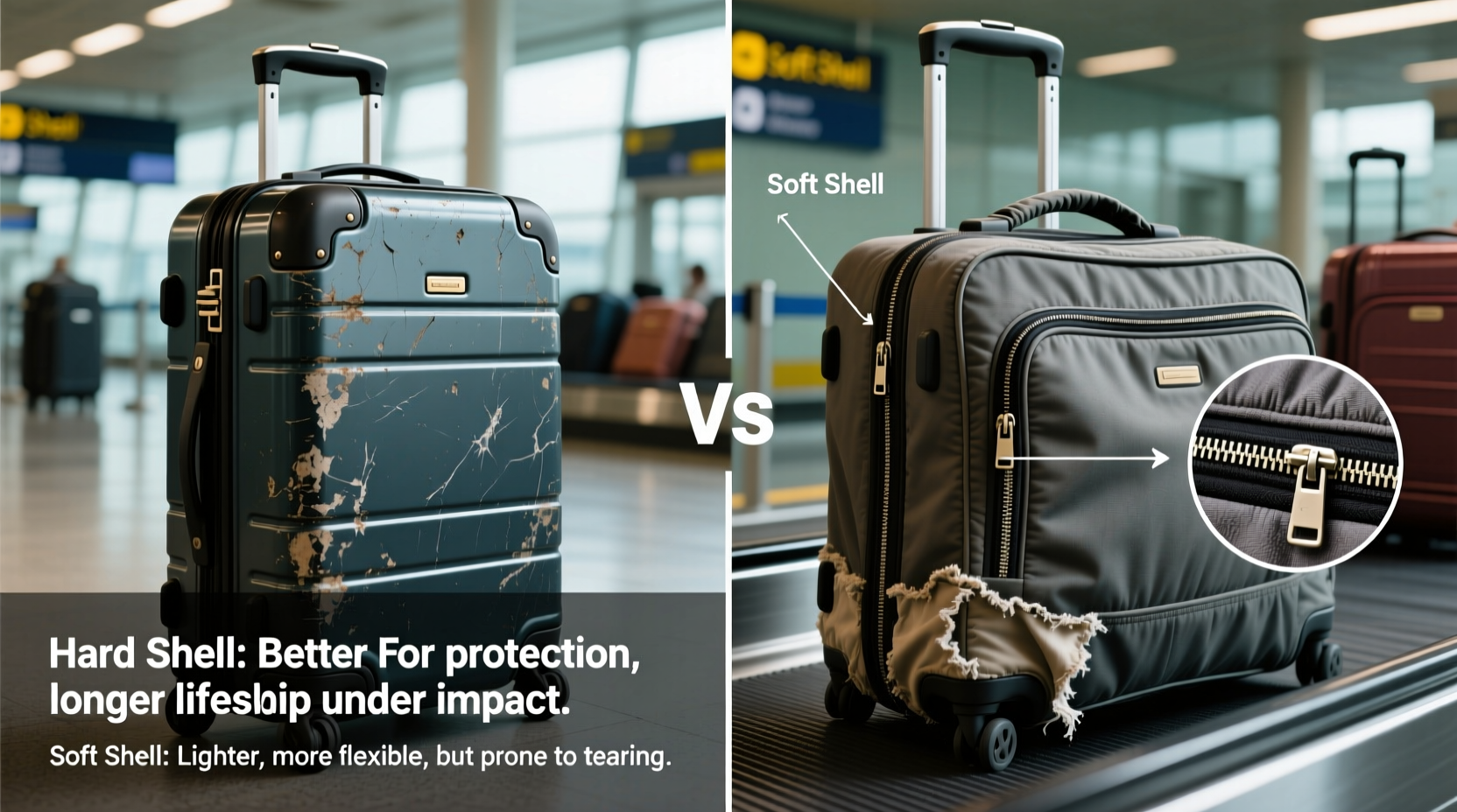 hard shell vs soft shell luggage which one lasts longer and why does everyone argue about this