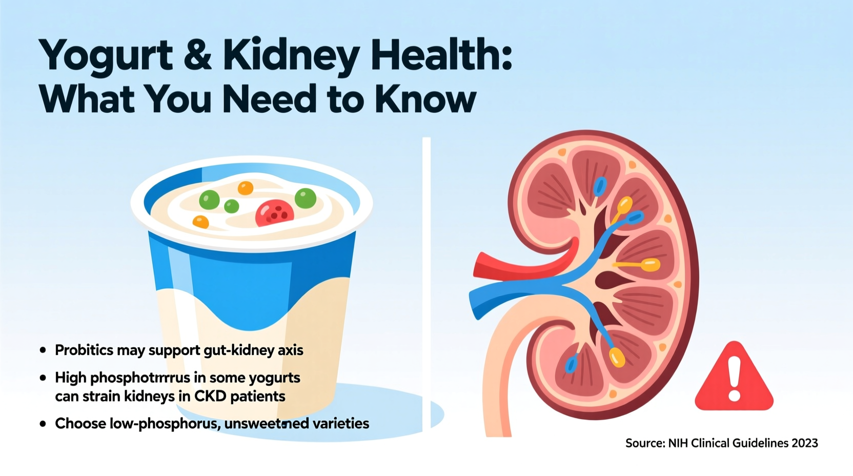 yogurt and kidney health is it harmful what you need to know