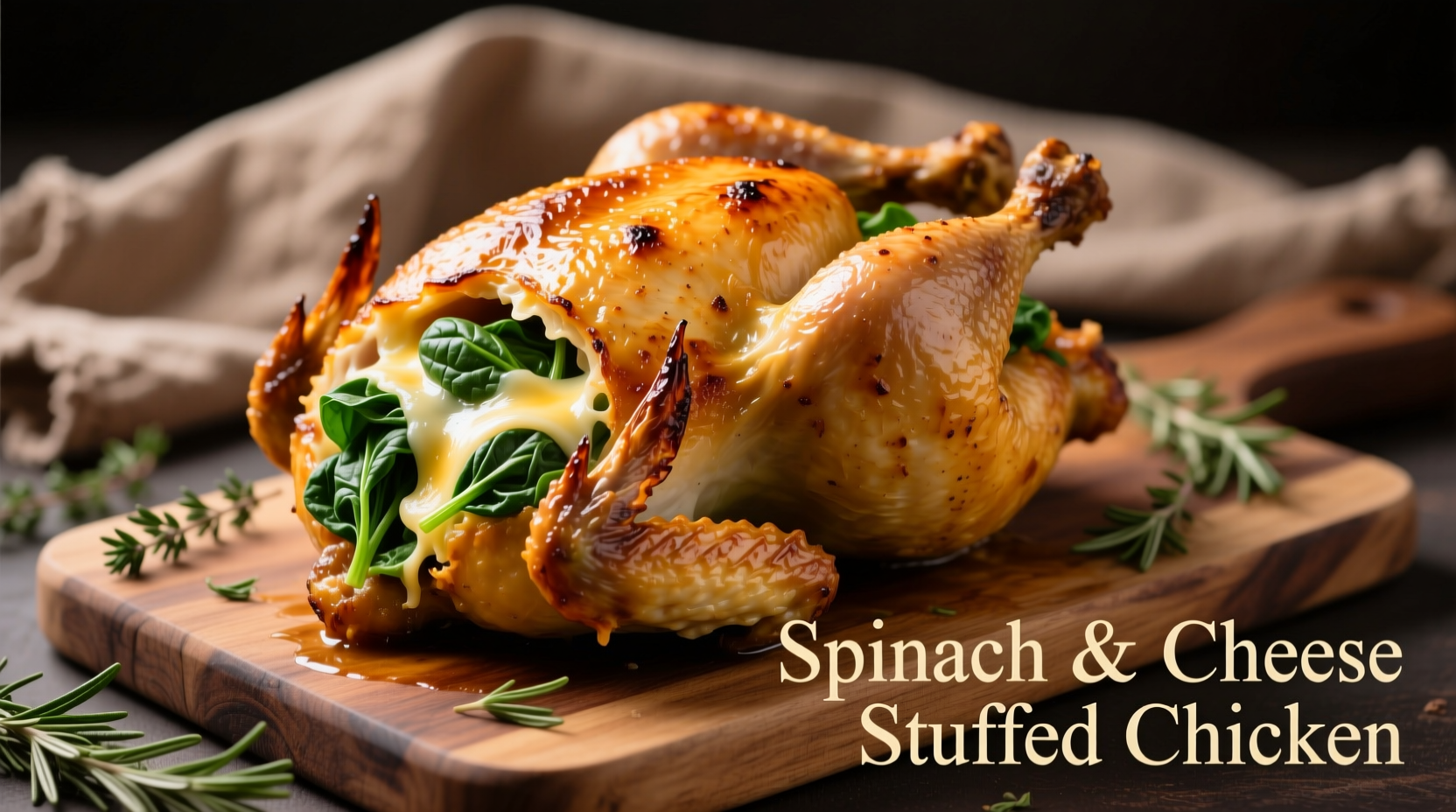 Perfect Chicken Stuffed with Spinach and Cheese Recipe