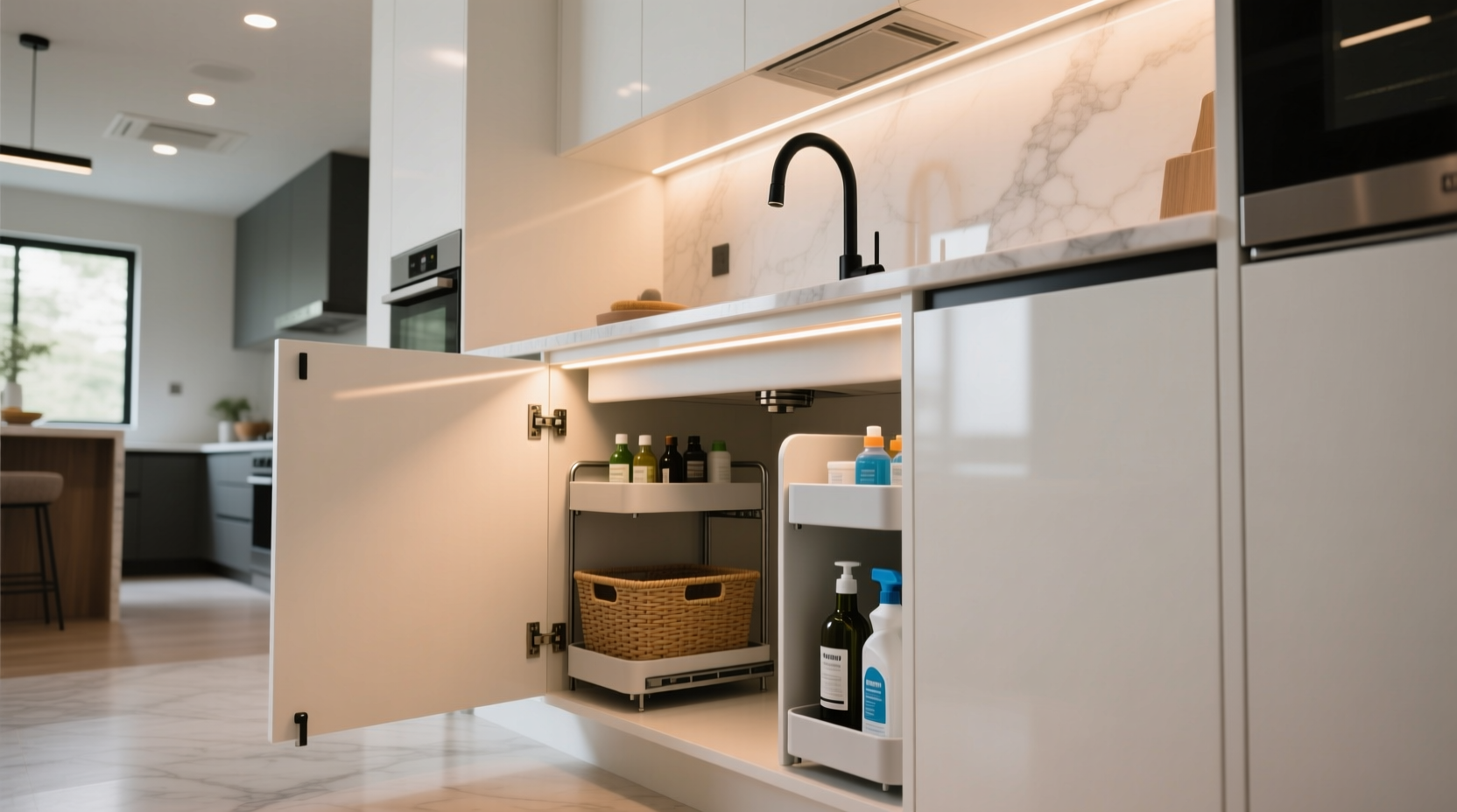 cabinet and undersink storage solutions
