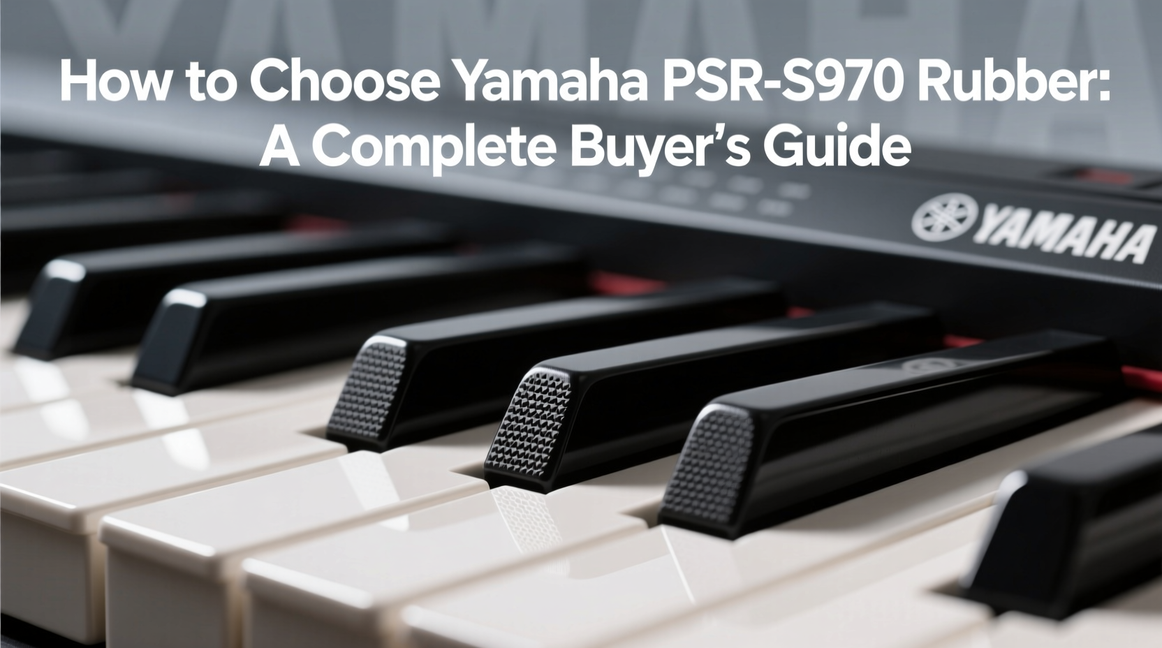 yamaha psr s970 rubber