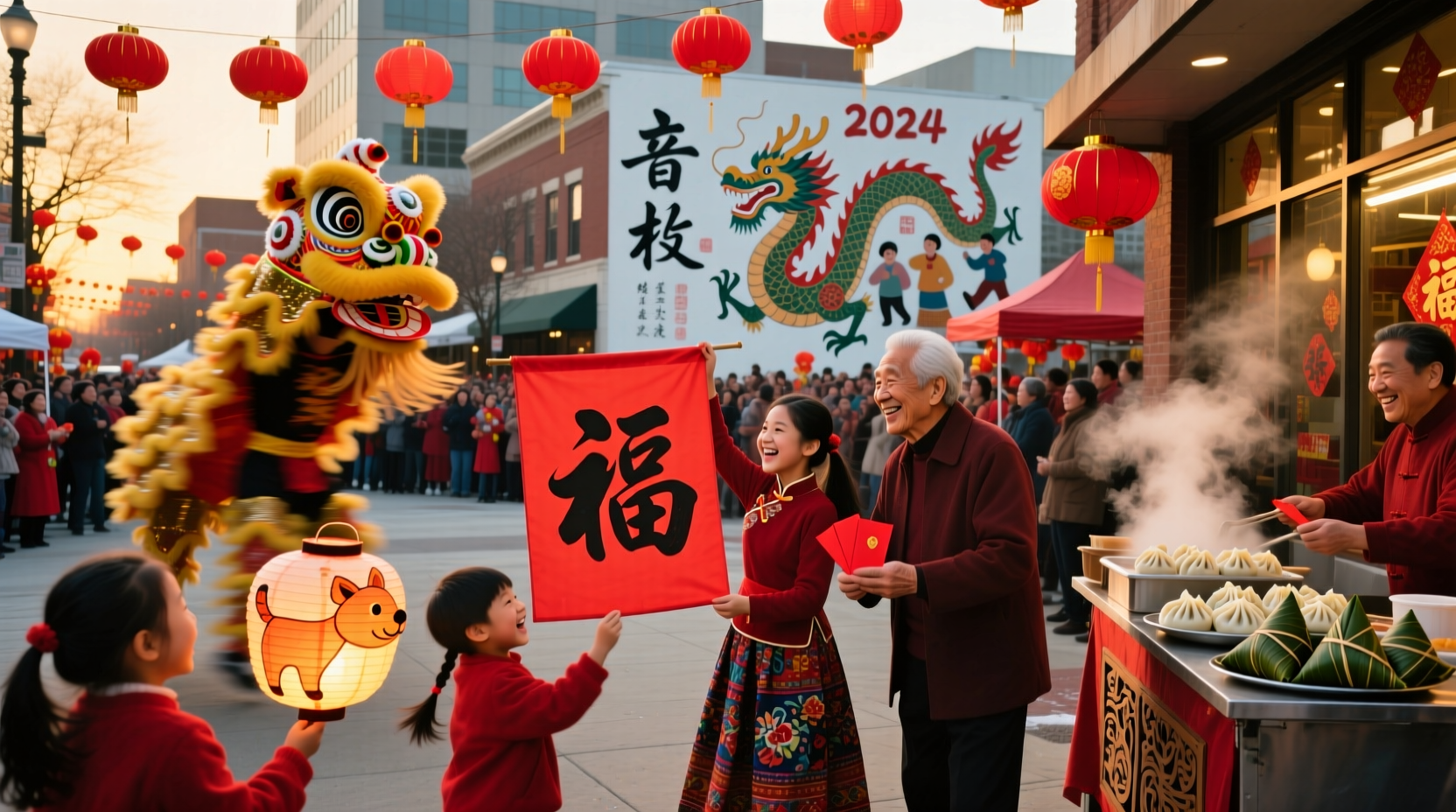 how does nc celebrate chinese new year