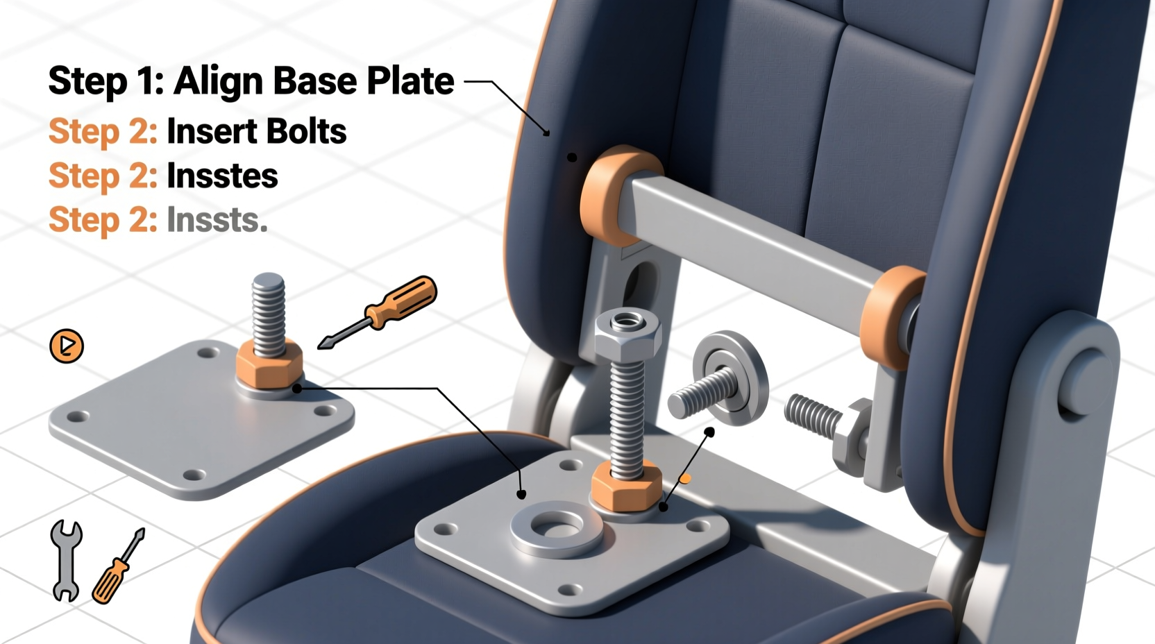 install adjustable bolsters guide