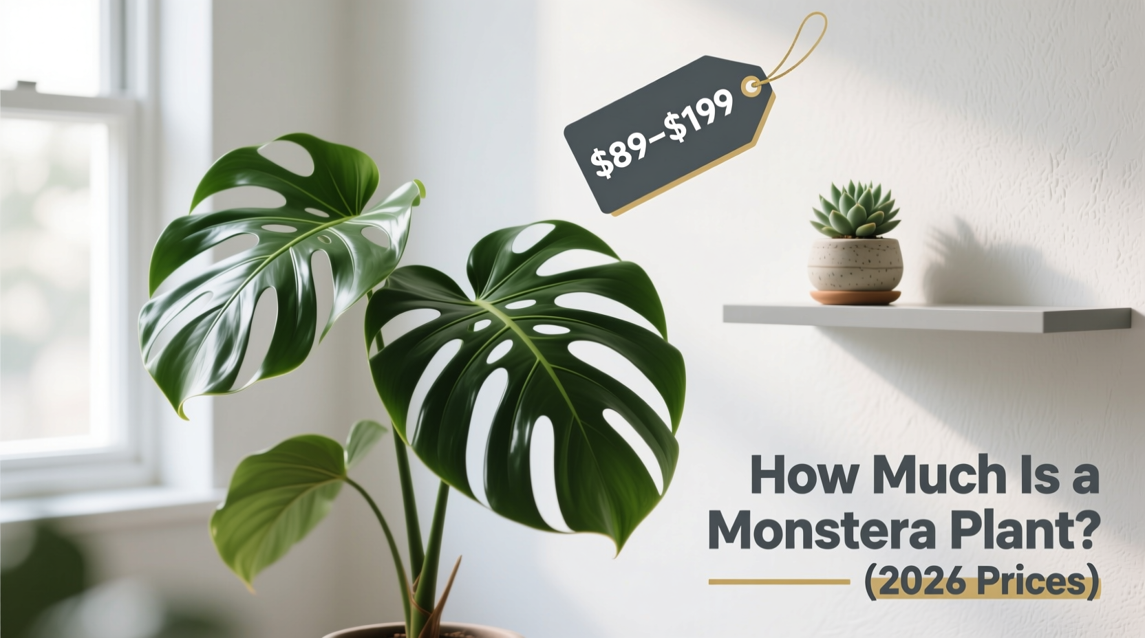 How Much Is a Monstera Plant? (2026 Prices)