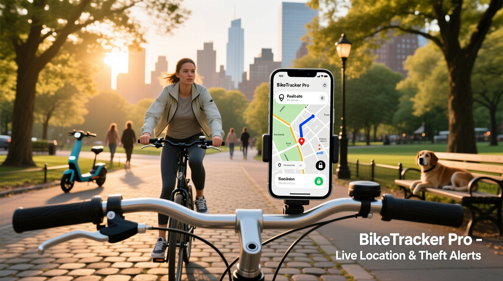 What is the best bike tracker app for real-time GPS tracking?