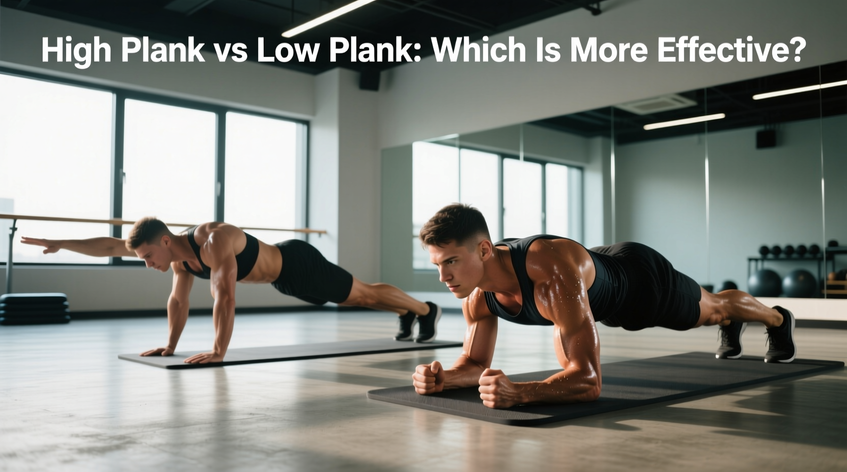 High Plank vs Low Plank Guide: Which Is More Effective?