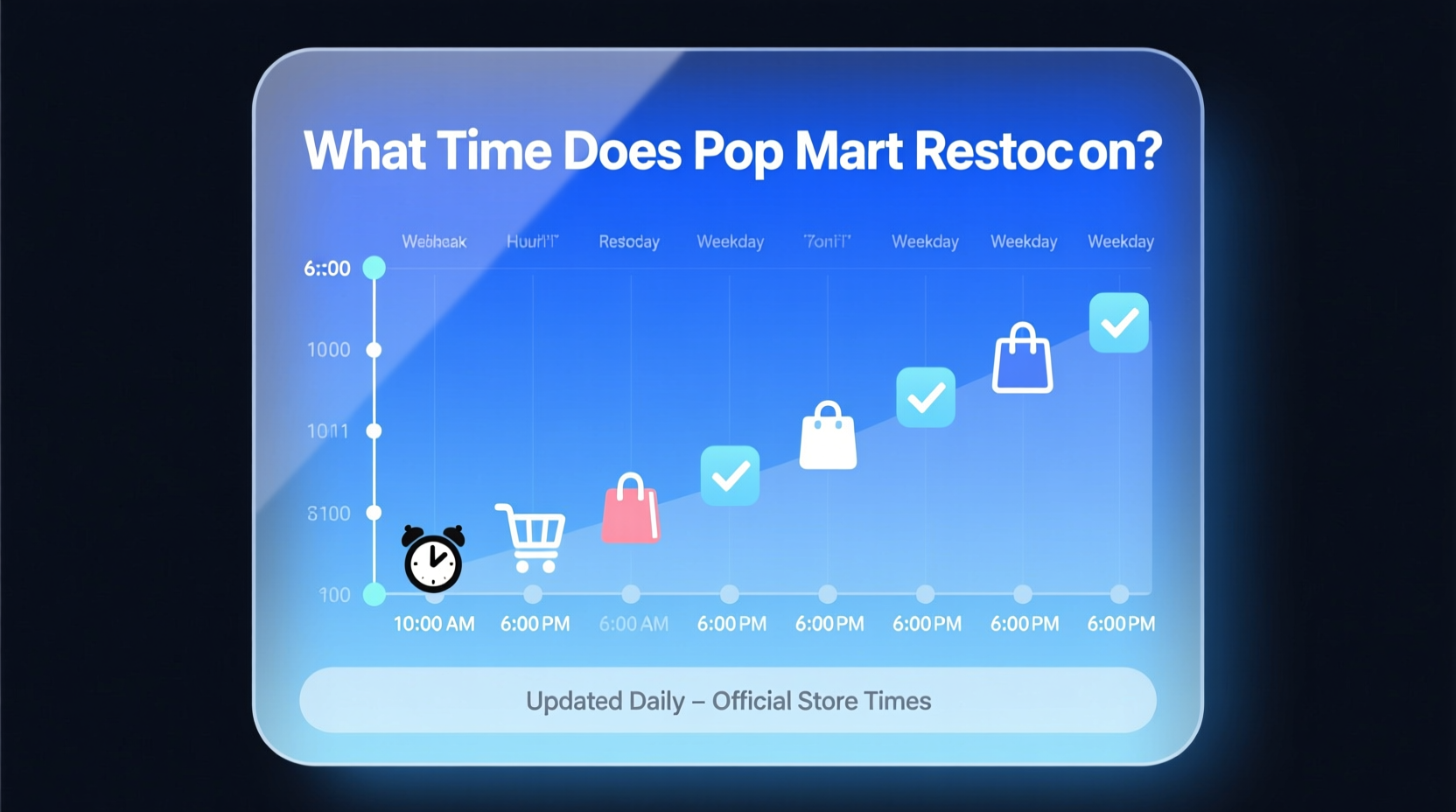 what time does pop mart restock