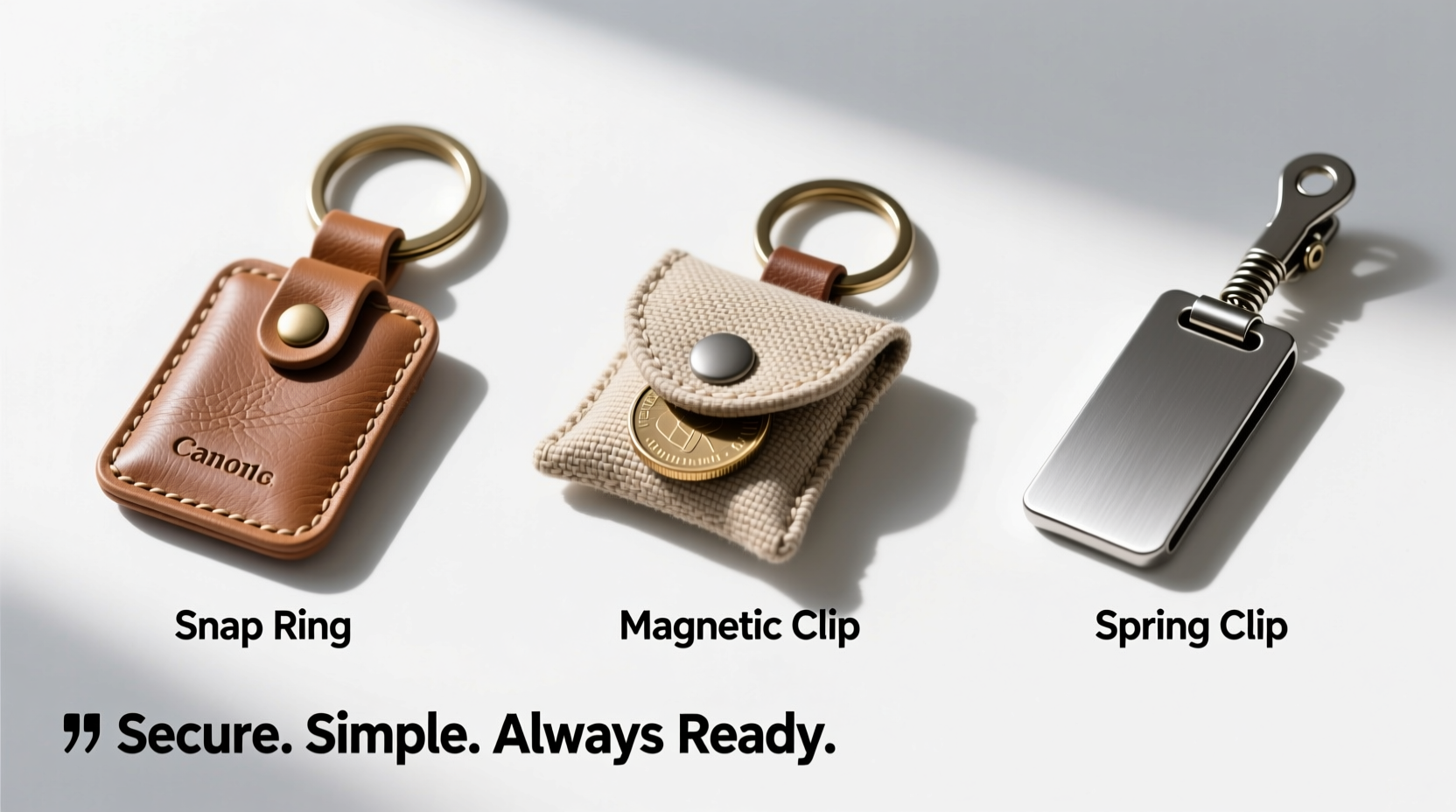 creative and practical methods to attach a coin bag to your keychain securely