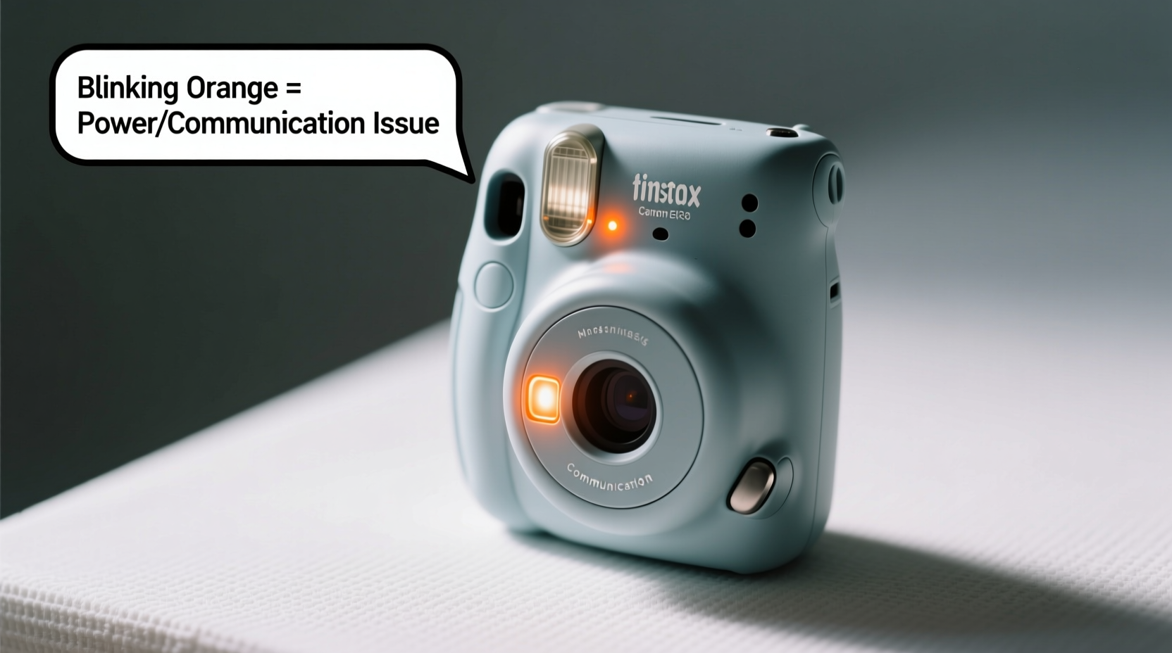 instax mini 11 blinking orange causes simple fixes