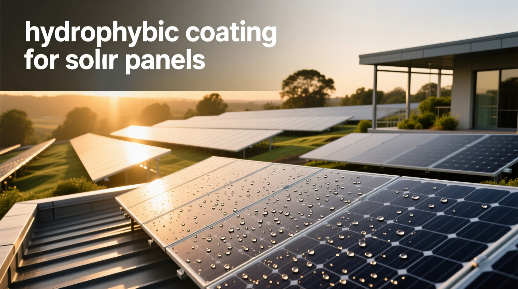 What Is Hydrophobic Coating for Solar Panels & How It Works