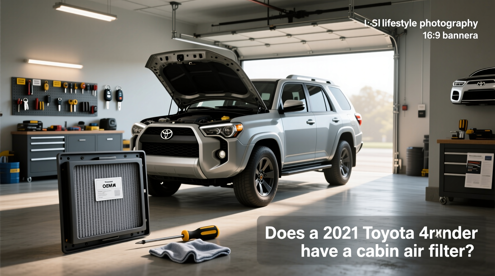 2021 Toyota 4Runner Cabin Air Filter Guide