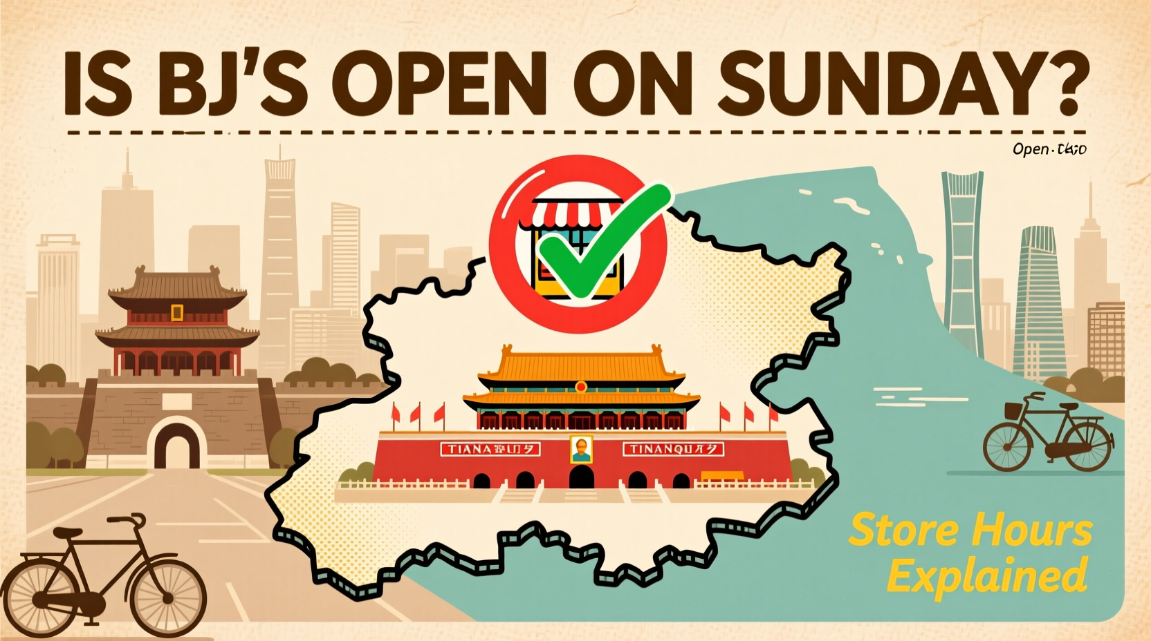 is bjs open on sunday