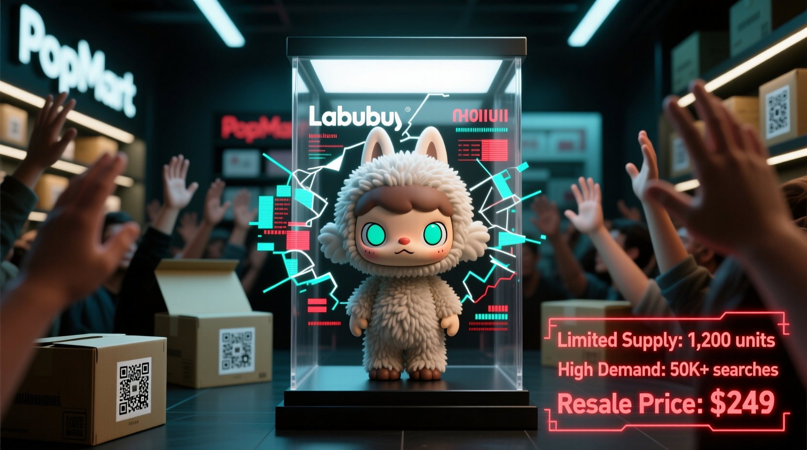 why can't i get a labubu on popmart