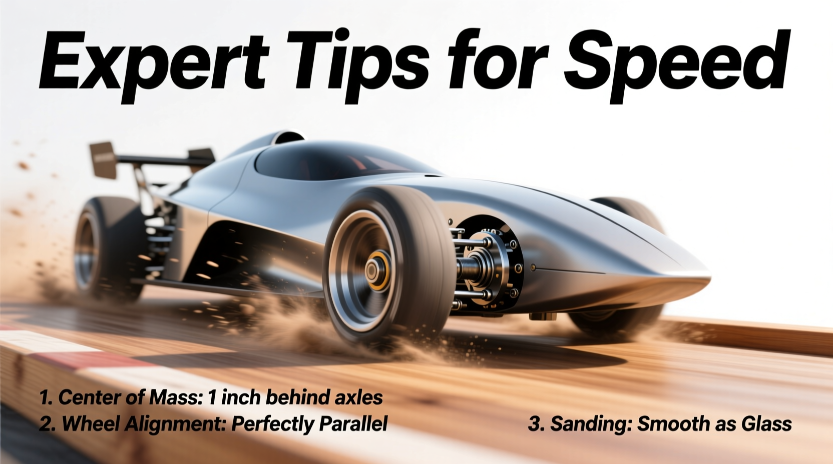 how to build a fast pinewood derby car